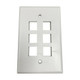 Tripp Lite  Plaque de commutation et obturateur Ivoire - N042AB-006-IVM