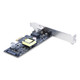 StarTech.com Carte Réseau PoE 2.5Gbps NBASE-T à 1 Port, Intel I225-V, 802.3af/at PoE+ Multi-Gigabit NIC, Adaptateur/Carte Serveur PCIe LAN, Interface Ethernet Alimentée par SATA - Supporte Win/Linux/VMware ESXI - PR12GIP-NETWORK-CARD
