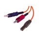 C2G 6m MTRJ/SC Duplex 62.5/125 Multimode Fiber Patch Cable - Orange câble InfiniBand et à fibres optiques - 33122