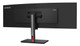 Lenovo ThinkVision P49w-30 écran plat de PC 124,5 cm (49") 5120 x 1440 pixels DQHD LED Noir - 63DBRAR1US