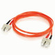 C2G 5m SC/SC Plenum-Rated Duplex 62.5/125 Multimode Fiber Patch Cable câble InfiniBand et à fibres optiques Orange - 37274
