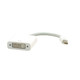 Kramer Electronics Mini DisplayPort (M) to DVI−D (F) 0,15 m DVI-D Blanc - ADC-MDP/DF