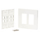 Tripp Lite  Plaque de commutation et obturateur Blanc - N080-208