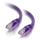 C2G  câble de réseau Violet 1,5 m Cat6a U/UTP (UTP) - 50821