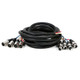 Monoprice  câble audio 4,6 m 4 x XLR (3-pin) Multicolore - 8766
