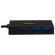StarTech.com Concentrateur USB-C 4 Ports USB-A (USB 3.0 SuperSpeed 5Gbps) - Concentrateur de Charge Portable USB-C vers USB-A BC 1.2 avec Adaptateur Secteur - HB30C4AFS