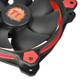 Thermaltake Riing 12 Boitier PC Ventilateur 12 cm Noir, Rouge - CL-F038-PL12RE-A
