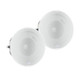 Vaddio  haut-parleur 2-voies Blanc Avec fil 40 W - 999-85600-000