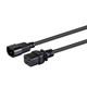 Monoprice  câble électrique Noir 1,8 m Coupleur C14 IEC C19 - 35134