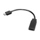 Lenovo  câble vidéo et adaptateur 0,2 m Mini DisplayPort HDMI Noir - 0B47089