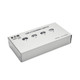 Tripp Lite  hub & concentrateur USB 2.0 480 Mbit/s Argent - U215-004-R