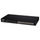 Black Box  commutateur réseau Connexion Ethernet, supportant l'alimentation via ce port (PoE) Noir - LPBG724A