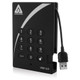 Apricorn Aegis Padlock 256 Go USB 3.2 Gen 1 (3.1 Gen 1) Noir - A25-3PL256-S256