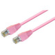 C2G Cat6, 8ft câble de réseau Rose 2,4 m - 04260