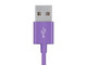 Monoprice  câble USB 1,8 m USB A Micro-USB B Violet - 13928