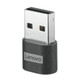 Lenovo  changeur de genre de câble USB-C USB-A Noir - 4X91C99226