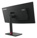 Lenovo ThinkVision T34w-30 écran plat de PC 86,4 cm (34") 3440 x 1440 pixels Wide Quad HD LED Noir - 63D4ZAR1US