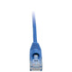 Tripp Lite  câble de réseau Bleu 0,3 m Cat6a U/UTP (UTP) - N261-S01-BL
