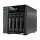 Asustor LOCKERSTOR 4 Gen2 () NAS Bureau Intel® Celeron® N N5105 4 Go DDR4 0 To ADM Noir - AS6704T