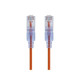 Monoprice  câble de réseau Orange 0,31 m Cat6a U/UTP (UTP) - 16316