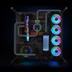 Thermaltake Riing Duo 14 LED RGB Premium Edition Boitier PC Ventilateur Noir - CL-F078-PL14SW-A