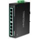 Trendnet  commutateur réseau Non-géré Fast Ethernet (10/100) Connexion Ethernet, supportant l'alimentation via ce port (PoE) Noir - TI-PE80