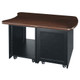 Middle Atlantic Products  étagère 12U Rack autonome Noir, Bois - D12D-HM