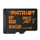 Patriot Memory EP Pro 64 GB 64 Go MicroSDHC UHS-I Classe 10 - PEF64GEPMCSXC10
