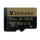 Verbatim Pro Plus 666X 64 Go MicroSDXC UHS-I Classe 10 - 70002