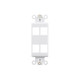 Monoprice  Plaque de commutation et obturateur Blanc - 34515