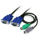 StarTech.com Câble pour Switch KVM VGA avec PS/2 3 en 1 - 1.80m - SVECON6