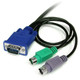 StarTech.com Câble pour Switch KVM VGA avec PS/2 3 en 1 - 1.80m - SVECON6