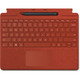 Microsoft Surface Pro X QWERTY Anglais américain Microsoft Cover port Rouge - 26B-00021