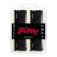 Kingston Technology FURY Beast 32GB 3600MT/s DDR4 CL17 DIMM (Kits de 4) RGB - KF436C17BB2AK4/32
