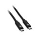 V7 USB-C USB-C Cable 1m Noir - V7UCC-1M-BLK-1E
