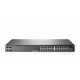 HPE Aruba Networking Aruba 2930F 24G PoE+ 4SFP+ TAA Géré L3 Gigabit Ethernet (10/100/1000) Connexion Ethernet, supportant l'alimentation via ce port (PoE) 1U Gris - JL263A#B2B