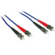 C2G 5m ST/ST Duplex 62.5/125 Multimode Fiber Patch Cable câble InfiniBand et à fibres optiques Bleu - 37142