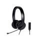 Monoprice Workstream WFH 3.5mm + USB Casque Avec fil Arceau Bureau/Centre d'appels USB Type-A Noir - 43018