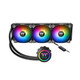 Thermaltake Water 3.0 360 ARGB Sync Processeur Refroidisseur de liquide tout-en-un 12 cm Noir - CL-W234-PL12SW-B