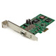 StarTech.com Carte réseau PCI Express à 1 port fibre optique Gigabit Ethernet avec SFP ouvert - Adaptateur NIC PCIe SFP - PEX1000SFP2