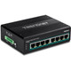 Trendnet  commutateur réseau Gigabit Ethernet (10/100/1000) Connexion Ethernet, supportant l'alimentation via ce port (PoE) Noir - TI-PG80B