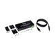 Tripp Lite  hub & concentrateur USB 2.0 480 Mbit/s Noir - U223-004-IND