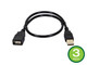 Monoprice  câble USB USB 2.0 0,46 m USB A Noir - 39921