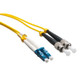 Axiom  câble InfiniBand et à fibres optiques 2x LC 2x SC OFNR Jaune - LCSCSD9Y-8M-AX