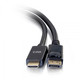 C2G  câble vidéo et adaptateur 3,048 m DisplayPort HDMI Noir - 54434