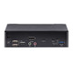 StarTech.com Switch KVM USB C - KVM DisplayPort à 2 ports Vidéo HDR UHD 4K 60Hz - Audio 3.5, Hub 5Gbps 4x USB HID et 2x USB 1 3.2 Gen 1 - Commutateur KVM USB Type-C - Compatible Thunderbolt 3/4 - SV231DPUCA