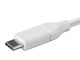 Monoprice  câble USB USB 2.0 2 m USB C Blanc - 27910