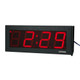 Valcom  Horloge murale et de table Horloge numérique Rectangle Noir - VIP-D440ADS