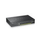 Zyxel  commutateur réseau Géré L2 Gigabit Ethernet (10/100/1000) Connexion Ethernet, supportant l'alimentation via ce port (PoE) Noir - GS2220-10HP-EU0101F