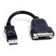 Matrox  câble vidéo et adaptateur 0,2 m DisplayPort DVI-D Noir - CAB-DP-DVIF